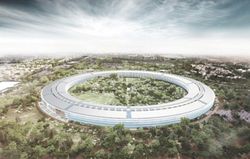 Markas Futuristik Apple, Google dan Facebook
