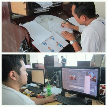 Disini, diadakan berbagai workshop animasi gratis untuk menumbuhkan bakat-bakat animator. Para pengajarnya, para dedengkot yang merupakan instruktur profesional dan penggerak animasi di Cimahi.