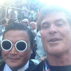 Setelah Cannes, Psy Palsu Juga Eksis di Grand Prix Monaco