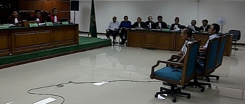 Akhirnya, Zaky dan Rozi Bersaksi dalam Pengadilan