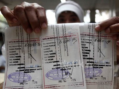 Stok Kertas STNK dan BPKB Habis