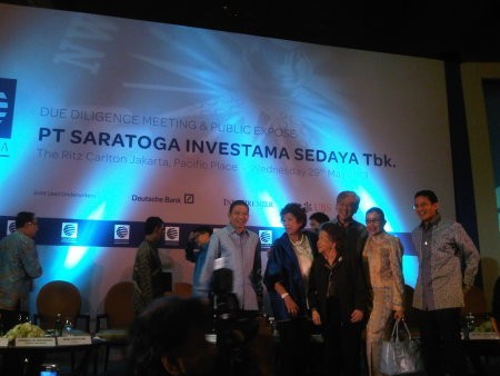 Jualan Saham Saratoga, Sandiaga Uno Didampingi Ibunda