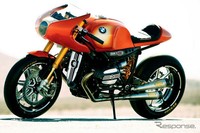 Concept 90 merupakan versi modern dari R90S dengan menggunakan warna orange Daytona yang digunakan pada R90S sebagai motifnya. (dok Response)