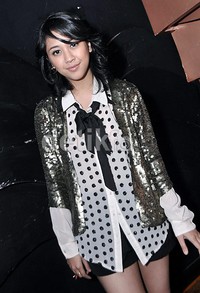 Sherina saat ditemui di FX Plaza, Senayan, Jakarta, Kamis (30/5/2013). Noel/detikHOT.