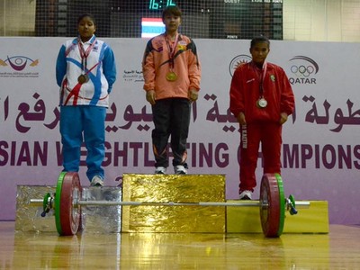 Atlet Angkat Besi Indonesia Berjaya di Qatar