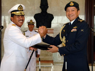 Indonesia-Singapura Kerjasama Bidang Militer