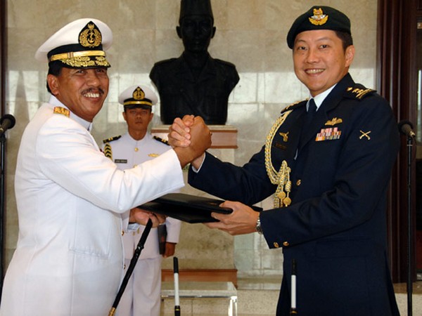 Indonesia-Singapura Kerjasama Bidang Militer