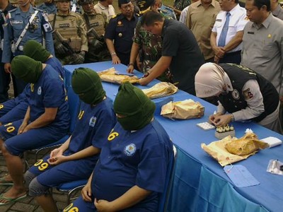 BNNP Jatim Musnahkan 5,170 Gram Sabu
