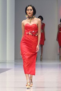 Jakarta, Indonesia - 17 Mei. Malik Moestaram  Majesty Regale. Jakarta Fashion & Food Festival 2013 at Grand Ballroom Harris Hotel. Kelapa Gading. 17 Mei 2013. Jakarta. [Foto: Mohammad Abduh/Wolipop]