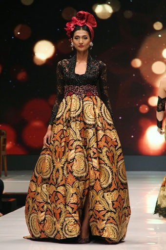 Jakarta, Indonesia - 17 Mei, Anne Avantie Ramli dalam Kenangan. Jakarta Fashion & Food Festival 2013 at Grand Ballroom Harris Hotel. Kelapa Gading. 17 Mei 2013. Jakarta. [Foto: Mohammad Abduh/Wolipop]