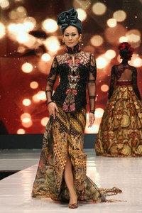 Jakarta, Indonesia - 17 Mei, Anne Avantie Ramli dalam Kenangan. Jakarta Fashion & Food Festival 2013 at Grand Ballroom Harris Hotel. Kelapa Gading. 17 Mei 2013. Jakarta. [Foto: Mohammad Abduh/Wolipop]