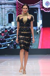 Jakarta, Indonesia - 17 Mei. Malik Moestaram  Majesty Regale. Jakarta Fashion & Food Festival 2013 at Grand Ballroom Harris Hotel. Kelapa Gading. 17 Mei 2013. Jakarta. [Foto: Mohammad Abduh/Wolipop]