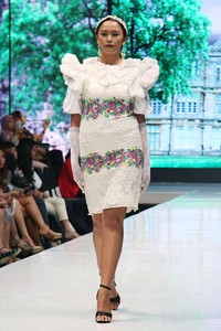 Jakarta, Indonesia - 17 Mei 2013. Defrico Audy Classic Blossom. Jakarta Fashion & Food Festival 2013 at Grand Ballroom Harris Hotel. Kelapa Gading. Jakarta. [Foto: Mohammad Abduh/Wolipop]