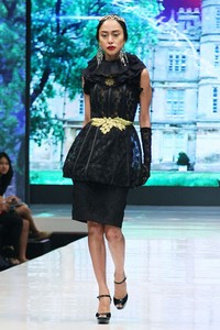 Jakarta, Indonesia - 17 Mei 2013. Defrico Audy Classic Blossom. Jakarta Fashion & Food Festival 2013 at Grand Ballroom Harris Hotel. Kelapa Gading. Jakarta. [Foto: Mohammad Abduh/Wolipop]