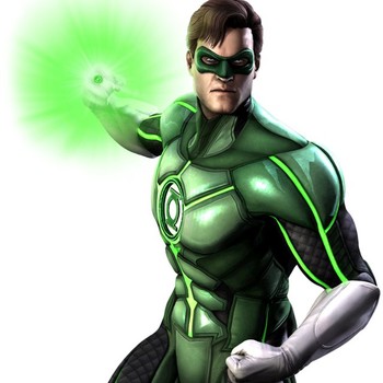 Mendapatkan tenaga dari cincin yang digunakan, Green Lantern mampu menciptakan berbagai benda virtual lewat kemampuan cincinnya, yang mana benda vitual tersebut dapat berbentuk senapan mesin, hingga sebuah bus berukuran besar yang dapat digunakannya untuk menghabisi lawan bertarungnya.