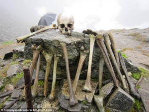 Misteri Ratusan Tengkorak di Danau Beku India Akhirnya Terjawab