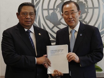 SBY Serahkan Laporan HLP kepada Sekjen PBB