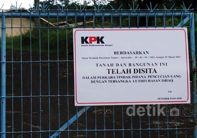 Pabrik Genteng Luthfi di Bogor Disita KPK