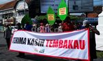Petani Tembakau Demo Hari Tanpa Tembakau