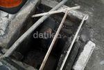 Kabel Listrik Depan RS Pondok Indah Meledak