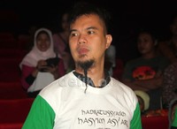 Ahmad Dhani tampak hadir di perayaan ulang tahun El. Ridho/detikHOT.