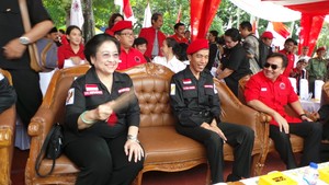 Jokowi dan Megawati Santap Siang Bareng di Restoran di Plaza Indonesia