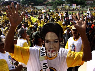Deklarasi Tujuh Partai Dukung Cawalkot Banjar