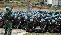 Latihan yang diikuti 928 prajurit TNI tersebut merupakan persiapan tugas untuk ke Lebanon pada Oktober mendatang dalam rangka melaksanakan misi Unifil (United Nations Interim Force in Lebanon).