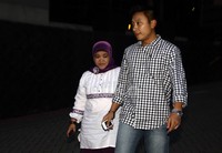 Iim Rohimah diperiksa selama 7 jam. Lamhot Aritonang/detikFoto.