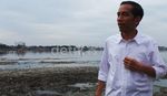 Jokowi Tinjau Waduk Pluit Bersih