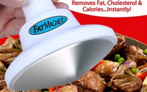 Dengan Fat Magnet Lemak Makanan Tersedot seperti Kena Magnet