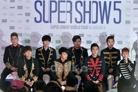     Super Junior di jumpa pers 'Super Show 5' Jakarta. Noel/detikHOT.