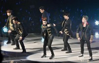 Sungmin cs tampil enerjik. Noel/detikHOT.