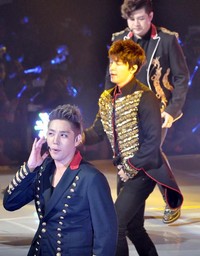 Kangin tampak bersemangat. Noel/detikHOT.