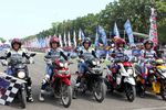 Atraksi Yamaha Cup Race Seri II di Medan