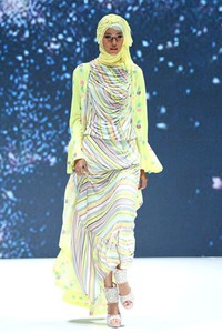 Jakarta, Indonesia - 31 Mei. Ethinicant by Jeny Tjahyawaty. Indonesia Islamic Fashion Fair 2013 at Jakarta Convention Center. 31 Mei 2013. Senayan. Jakarta. [Foto: Mohammad Abduh/Wolipop]