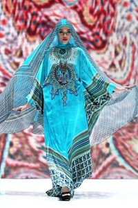 Jakarta, Indonesia - 30 Mei. Itang Yunasz Tabrish. Indonesia Islamic Fashion Fair 2013 at Jakarta Convention Center. 30 Mei 2013. Senayan. Jakarta. [Foto: Mohammad Abduh/Wolipop]