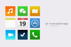 Desain Konsep iOS 7 yang Lebih Segar