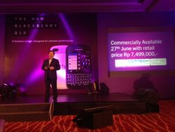 Pesta Kelahiran BlackBerry Q10 di Indonesia