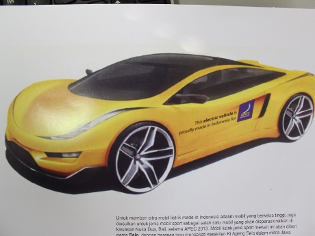 Foto: Electric Car Made in Indonesia Foto: Electric Car Made in Indonesia