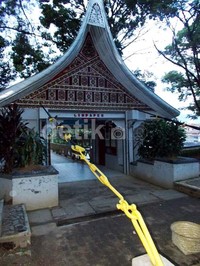 Bentang Fort de Kock berada dalam satu kawasan dengan  Taman Margasatwa dan Budaya Kinantan. Gus Mun/detikFoto.