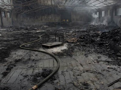 Rumah Pemotongan Hewan Terbakar, 120 Pekerja Tewas