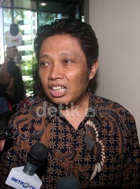 Mengenai materi pemeriksaan hari ini, Mahfud mengaku belum mengetahuinya. Lamhot Aritonang/detikFoto.