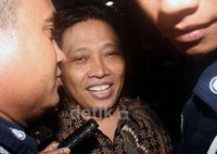 Mahfud diperiksa untuk tiga tersangka kasus Hambalang yaitu Deddy Kusdinar, Andi Mallarangeng dan Teuku Bagus. Lamhot Aritonang/detikFoto.