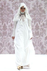 Jakarta, Indonesia - 31 Mei 2013. La Perle by Irna Mutiara Ma Belle. Indonesia Islamic Fashion Fair 2013 at Jakarta Convention Center. Senayan. Jakarta. [Foto: Mohammad Abduh/Wolipop]
