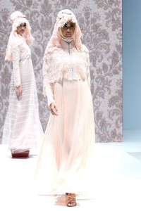 Jakarta, Indonesia - 31 Mei 2013. La Perle by Irna Mutiara Ma Belle. Indonesia Islamic Fashion Fair 2013 at Jakarta Convention Center. Senayan. Jakarta. [Foto: Mohammad Abduh/Wolipop]