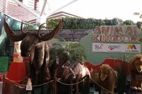 Menjelang long weekend dan liburan sekolah kali ini, Bandung sudah punya lagi wahana liburan baru dan seru untuk keluarga. Kali ini, Trans Studio Mal (TSM) punya Animal Kingdom. Inilah kebun binatang boneka yang unik (Avi/detikTravel)