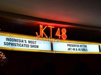 Teater JKT48 Tempat berlangsungnya acara handshake dan book signing.