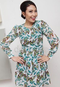 Senyum andalan Ayu Dewi. Gus Mun/detikHOT.