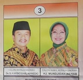 Noah Unggul di Pilbup Jombang versi Quick Count